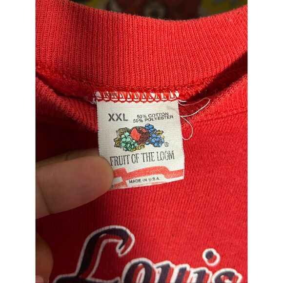 Vintage 90s MLB St. Louis Cardinals Logo Sweater - Picture 3 of 5